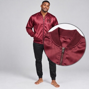 Chaqueta de satén para hombre con tela suave, diseño elegante, ajuste cómodo, costuras duraderas y acabado premium para uso casual. - Product Image 6