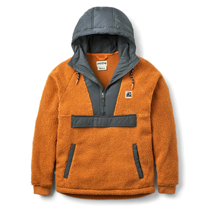 Vestes polaires à capuche pour hommes à manches longues, coupe-vent, chaudes et tendance pour l'extérieur, protection contre le froid - Product Image 5