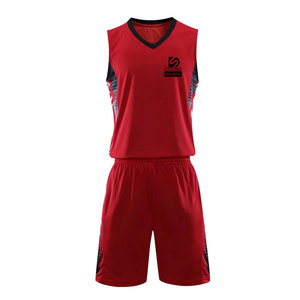 Tenues de basket-ball personnalisées imprimées de haute qualité, durables et très vendues pour les équipes - Product Image 1
