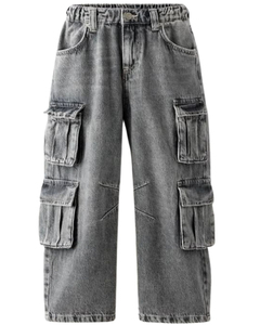 Pantalones Vaqueros de Mezclilla para Hombre, Corte Relajado, Casuales, de Algodón Elástico, Cómodos y Duraderos, Proveedor Mayorista de Ropa Personalizada - Product Image 1