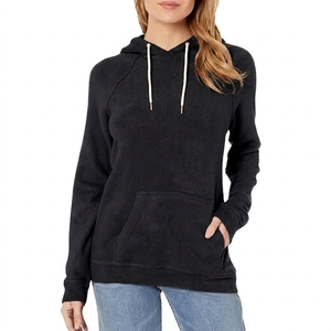 Sweat à capuche personnalisé pour femme en molleton 100 % coton, imprimé sur le devant, séchage rapide, respirant, prix abordable, idéal pour l'hiver - Product Image 1