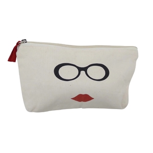 Pochettes de maquillage portables en gros, sacs de rangement cosmétiques personnalisés imprimés pour le voyage - Product Image 2