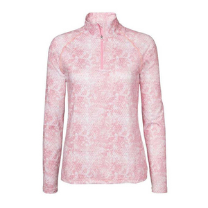 Camiseta de malla de alto rendimiento para mujer, estilo personalizado, estampado completo, para equitación western, de secado rápido y transpirable - Product Image 1