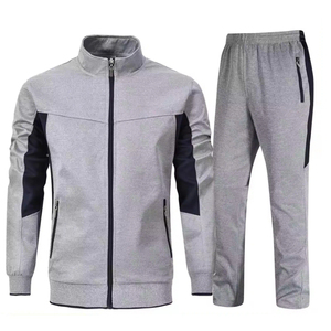 Conjunto Deportivo Premium para Hombre, Mezcla de Poliéster/Algodón, Informal, Transpirable, Ligero, para Entrenamiento de Invierno, con Bloques de Color - Product Image 5