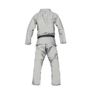 Kimono Ligero de BJJ para Hombre, Gris, 100% Algodón, Transpirable, Uniforme de Jiu Jitsu, Corte Regular, Uniforme de Entrenamiento para Adultos - Product Image 3