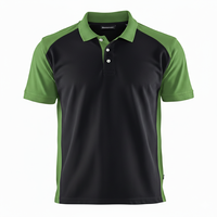 Polo décontracté pour homme avec logo personnalisé, en coton piqué respirant, uniforme de travail, manches courtes, col polo, t-shirt