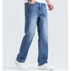 Nuevos Jeans Ajustados de Diseño Personalizado para Hombre, Pantalones Vaqueros de Mezclilla de Alta Calidad a Bajo Precio 2025 - Product Image 4