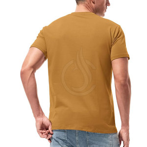 T-shirt pour homme de qualité supérieure, style formel, tissu tricoté 100% coton, pour les voyages, le quotidien, confort décontracté et tendance - Product Image 2