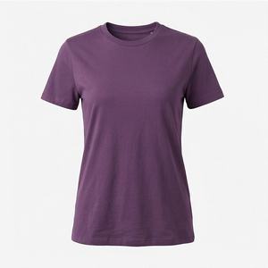 T-shirts de sport personnalisés avec logo couleur pour femmes, hauts courts de yoga et fitness, t-shirts de gym à séchage rapide, vêtements de sport athlétiques - Product Image 1