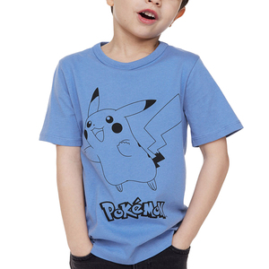 Custom Logo Children's Short Sleeve T-shirt Boys and Girls Baby Summer Solid Color Oversize Cotton Children's T-shirt - Product Image 3