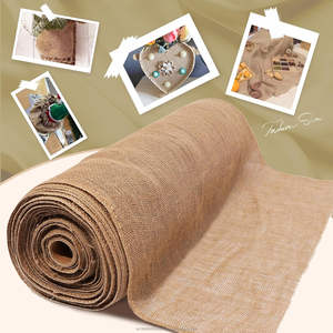 Tissu en jute 100% naturel et écologique, 260g/m², largeur 40 pouces x 160 pieds, rouleau de toile de jute 9oz, Bangladesh, durable et biodégradable - Product Image 6