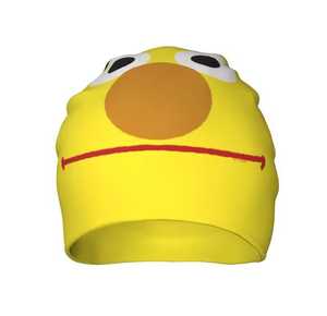 <b>Yellow</b> <b>Beanie</b> Hat 100% Polyester Unisex Adult Winter Headwear Breathable & Waterproof Adjustable Jacquard Casual Style - Product Image 5