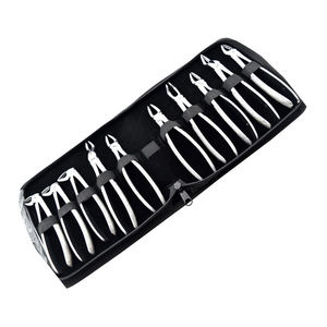 Kit de 10 pinces d'extraction dentaire de haute qualité – Instruments chirurgicaux dentaires orthodontiques par Grip Surgical - Product Image 2
