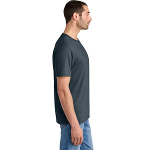 T-shirt haut de gamme vierge en tissu tri-mélange style District pour les imprimeurs sérigraphiques – Vente en gros de t-shirts - Product Image 1