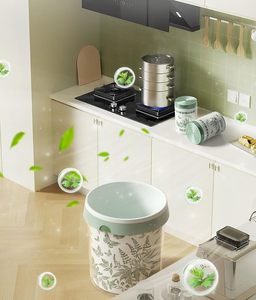 ถุงขยะแบบมีเชือกผูก ไม่ขาดง่าย กลิ่นบอระเพ็ด สำหรับห้องน้ำ ห้องครัว ห้องสุขา บ้าน สำนักงาน และห้องนอน - Product Image 6