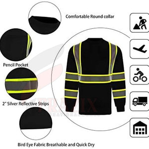Camisa de Trabajo Superior de Manga Larga, Material Resistente, Costuras Fuertes, Uniforme de Trabajo para Mecánicos - Product Image 5