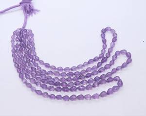 AAA Natural African <b>Amethyst</b> Faceted Teardrop Shape Beads 5x7-6x9 MM <b>Amethyst</b> Gemstone Drop Beads 16 Inch Strand <b>Amethyst</b> Beads - Product Image 1