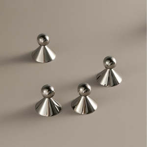 Poignée de tiroir en cuir avec bouton métallique, poignée moderne en cuir pour armoire de cuisine, tiroir de placard, meubles - Product Image 6
