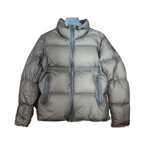 Veste d'hiver surdimensionnée pour homme, col haut, en toile enduite moelleuse, respirante, écologique, personnalisée - Product Image 3