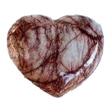 ที่ทับกระดาษรูปหัวใจหินอ่อนโอนิกซ์สีชมพูเป็นเอกลักษณ์รูปหัวใจ - Product Image 2
