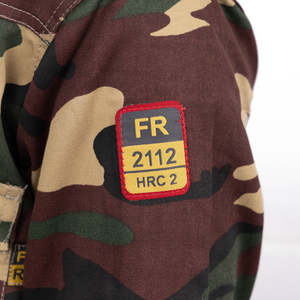 100% léger C tissu résistant aux flammes chemise de travail petit Mili Camouflage - Product Image 6