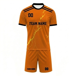Uniforme de Fútbol para Adultos, Conjunto de Camiseta de Fútbol Personalizada, Ropa Deportiva con Estampado Transpirable, 100% Poliéster Sublimado, Malla Frontal - Product Image 2