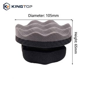 Aplicador de Brillo para Neumáticos Premium Hex Grip con Logotipo Personalizado, Esponja de Alta Densidad Ecológica y Suave para Detallado de Autos, Aplicación de Cera en Ruedas - Product Image 1