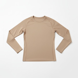 Camiseta de compresión Rash Guard de manga larga con protección solar, diseño personalizado, para hombre, a un precio muy económico. - Product Image 1