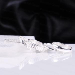 925 Sterling <b>Silver</b> Wide Band Multi Layer Twisted Rope Braided <b>Silver</b> <b>Ring</b> Plain High Polish Chevron Statement <b>Ring</b> Wholesale - Product Image 4