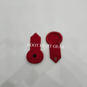 Épaulettes d'uniforme rouges faites à la main pour badge de cérémonie, fabriquées au Pakistan - Product Image 2