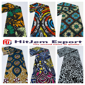 Tissu en coton imprimé wax africain Ankara personnalisé du Kenya, mode culturelle tendance, textile en gros, fournisseur de fabrication OEM - Product Image 1