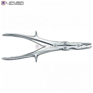 Rongeur à os chirurgical orthopédique à double action en acier inoxydable, coupe-os, instrument médical pour l'extraction osseuse - Product Image 2