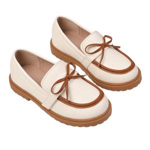 Chaussures de qualité supérieure pour enfants garçons, unisexes, bout rond, en cuir véritable, fabricant en gros - Product Image 3