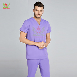 Conjuntos de Uniformes Médicos Personalizados con Logotipo OEM para Mujer, Uniformes de Enfermera Tejidos y Ropa de Trabajo de Belleza, Ropa de Hospital a la Moda - Product Image 2