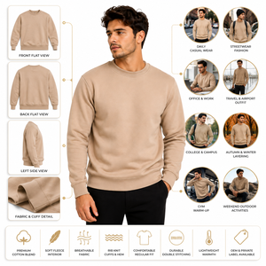 Sudaderas con Capucha Extra Grandes de Algodón Vintage Personalizadas para Hombre, de Alta Calidad, Ecológicas, para Invierno, MOQ Bajo, Envío Global - Product Image 3