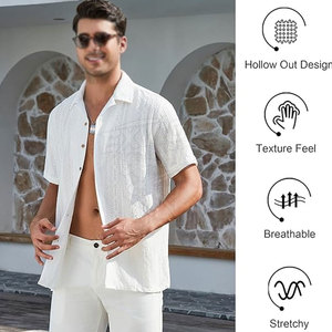 Camisa de Playa Casual para Hombre de Secado Rápido, Diseño Moderno, Camisas de Verano para Hombre de Primera Calidad - Product Image 3