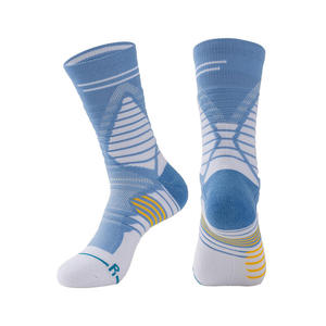 TITAN TREAD WEAR White Black Solid Crew <b>Socks</b> for Running Sport-Breathable Nylon/Cotton Cotton Liner Summer Sport <b>Socks</b> - Product Image 2