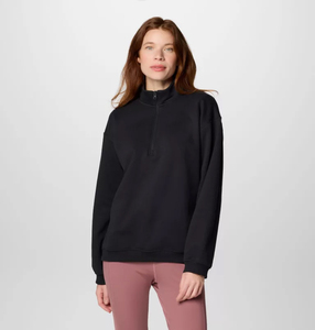 Nouveau design – Sweat-shirt d'hiver pour femme à demi-zip, col montant, poignets et ourlet côtelés, séchage rapide, respirant, idéal pour l'entraînement - Product Image 6