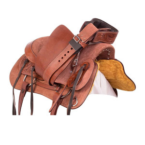 Services OEM TWILL SPORTS, selle d'équitation anglaise en cuir de haute qualité, confortable, faible MOQ pour hommes - Product Image 2