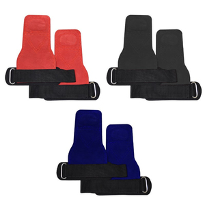 Logo Support Gym Palm Grip With OEM High Quality 2026 Adjustable Neoprene Fingerless Palm Grips for Exercise with Custom - Product Image 1