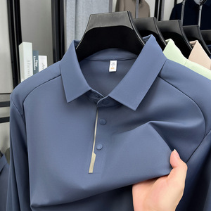 เสื้อโปโลชายแขนสั้นลำลองสำหรับเล่นกอล์ฟ รับผลิตแบบ OEM ODM ออกแบบได้ตามต้องการ ผ้าถักแห้งเร็ว ตำแหน่งโลโก้ด้านหน้า - Product Image 5