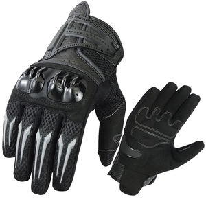 Guantes Tácticos Premium para Hombre, Protección de Nudillos con Carcasa Dura, Palma de Cuero, Guantes Multiusos para Motocicleta - Product Image 4