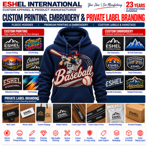 Fabricant de sweats à capuche légers brodés pour les marques de vêtements, avec broderie personnalisée et approvisionnement en gros à l'échelle mondiale - Product Image 3