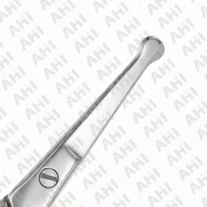 Ciseaux à poils de nez miniatures professionnels en acier inoxydable AHI personnalisés pour la coupe des sourcils et des poils de nez - Product Image 2