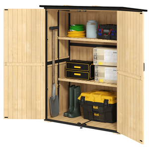 Grande Capanno da Giardino per Esterni, Casetta Attrezzi Moderna Industriale in PVC Ecologico e Acciaio Zincato Impermeabile per Deposito Biciclette - Product Image 2