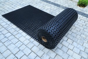 Rubber O-Ring Grass Protection <b>Mat</b> for Outdoor Walkways Garden Paths, Drainage Flooring and Mud Control - Product Image 3