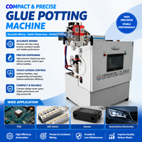 Máquina Dispensadora de Pegamento de Alta Precisión, Mini, de Sobremesa, 3 Ejes, Automática, para Pegamento AB, Resina Epoxi de Dos Componentes, Silicona y PU