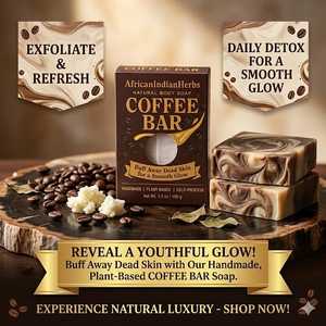 สบู่กาแฟบำรุงผิว สครับขัดผิวธรรมชาติ สบู่ทำมือ ช่วยเพิ่มความชุ่มชื้น ทำความสะอาดผิวกาย ขายส่ง รับผลิตตามสั่ง - Product Image 4