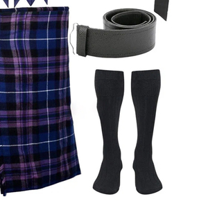 Jupe plissée pour homme, costume écossais, tenue courte pour spectacle, en fibre de polyester, toutes saisons, printemps 2026 - Product Image 4