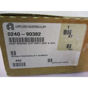 AMAT 0240-90382, ชุดประกอบ, คลิปยึดแบบเคลื่อนย้ายได้ 200/7, ไม่ใช่ - อุปกรณ์และอะไหล่เซมิคอนดักเตอร์ของ Trusted Global Legacy - Product Image 5